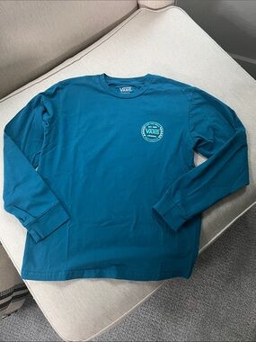 Boys Vans long sleeve tee